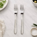 Aurora Silver Dining Fork Set – 12 Pcs